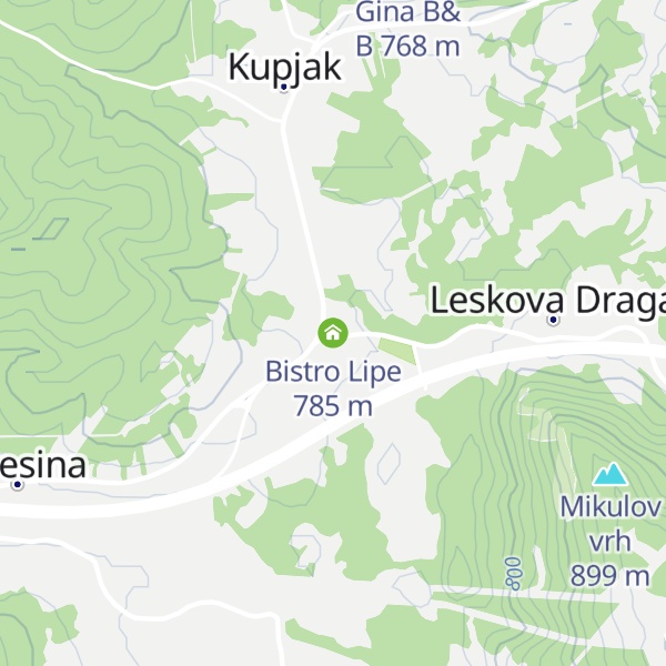 Map of Bistro Lipe