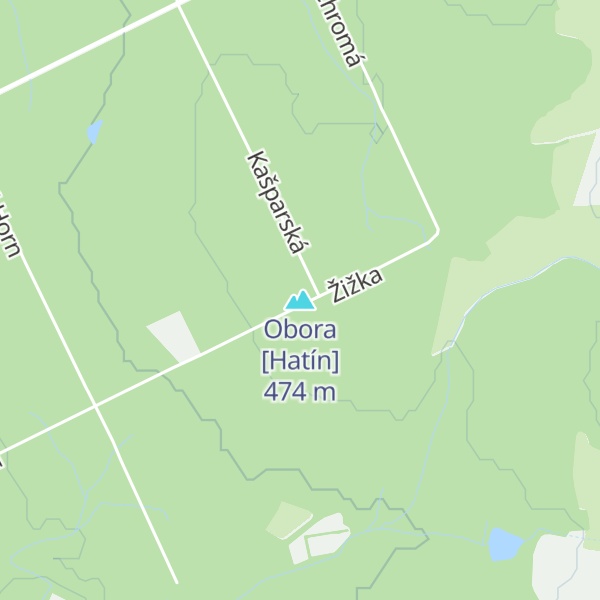 Map of Obora [Hatín]