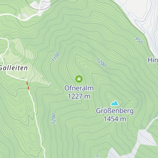 Map of Ofneralm