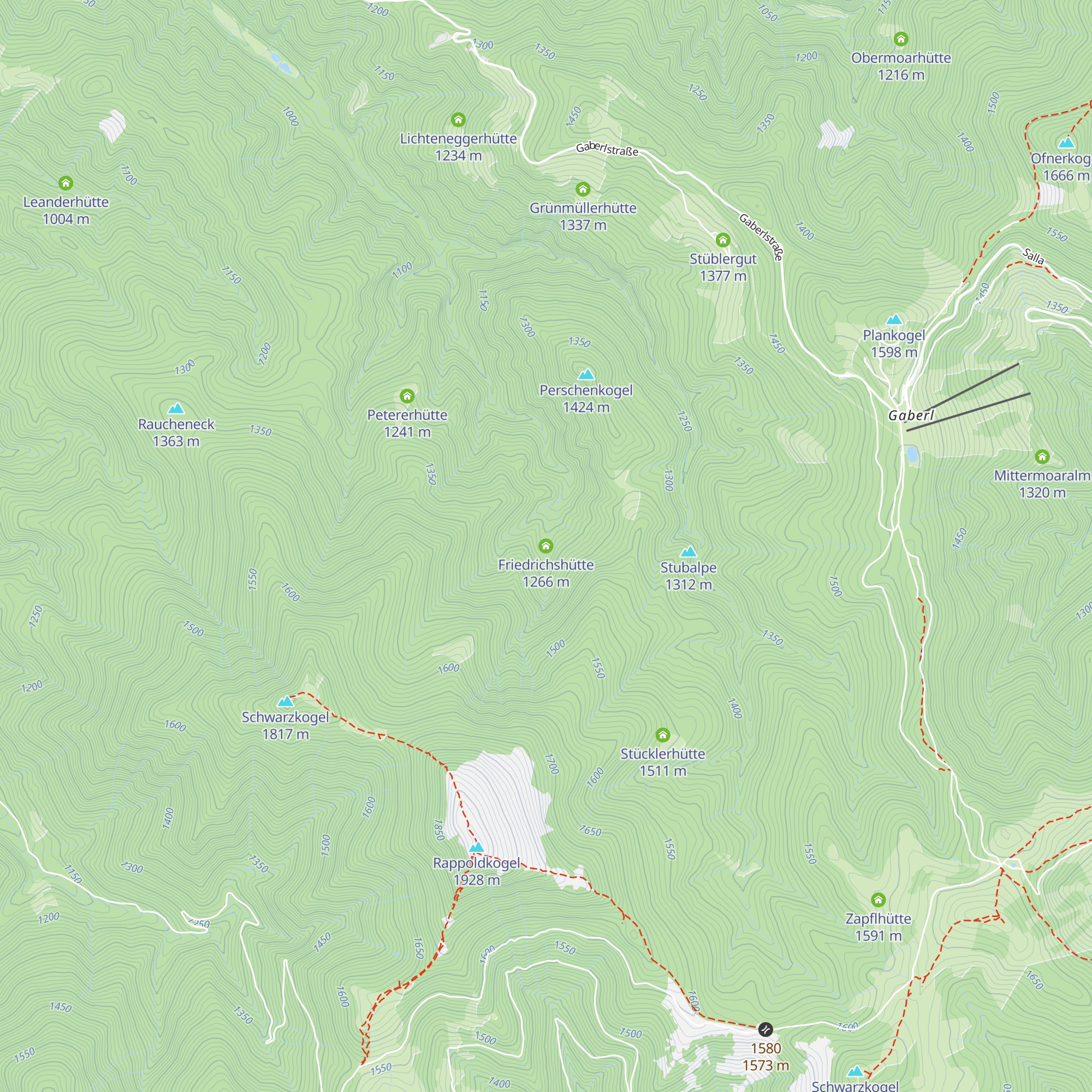 Friedrichshütte map