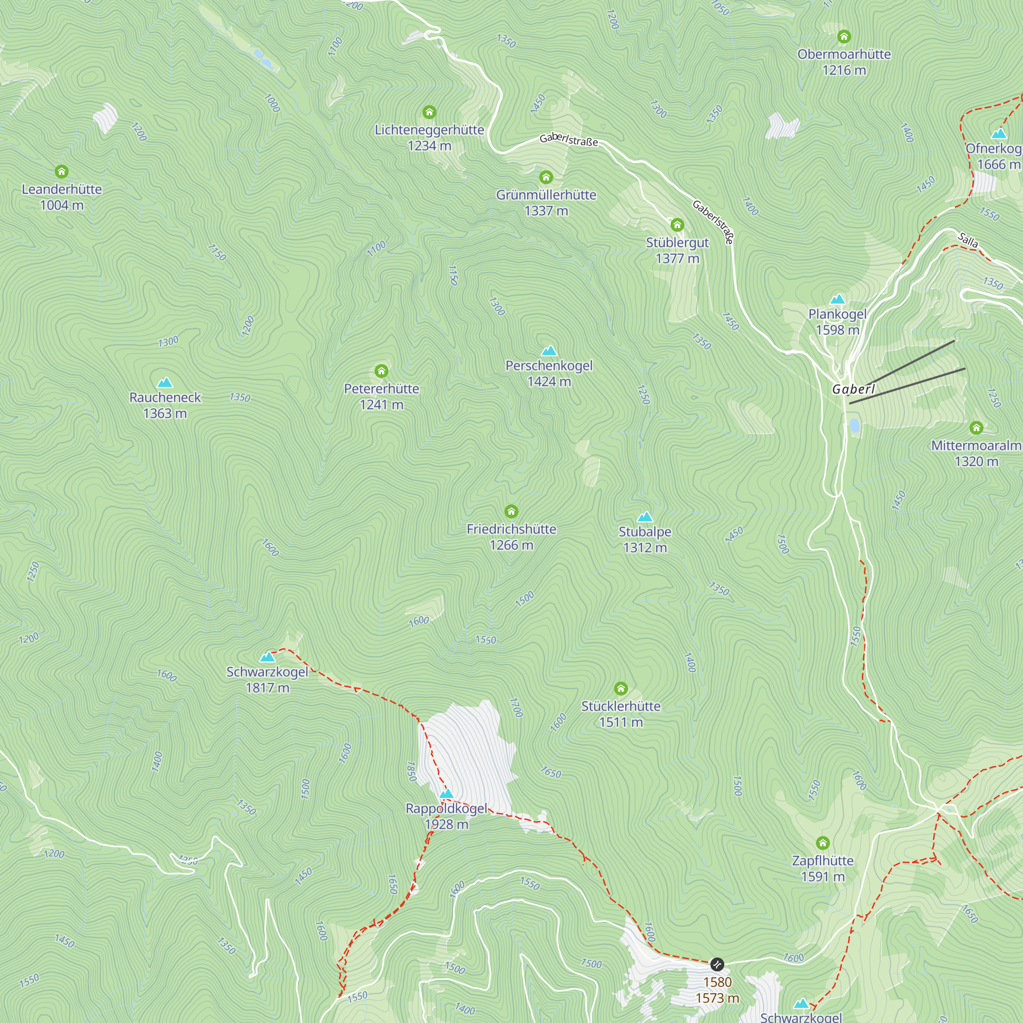 Friedrichshütte map