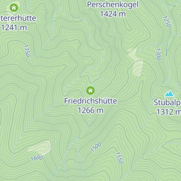 Map of Friedrichshütte