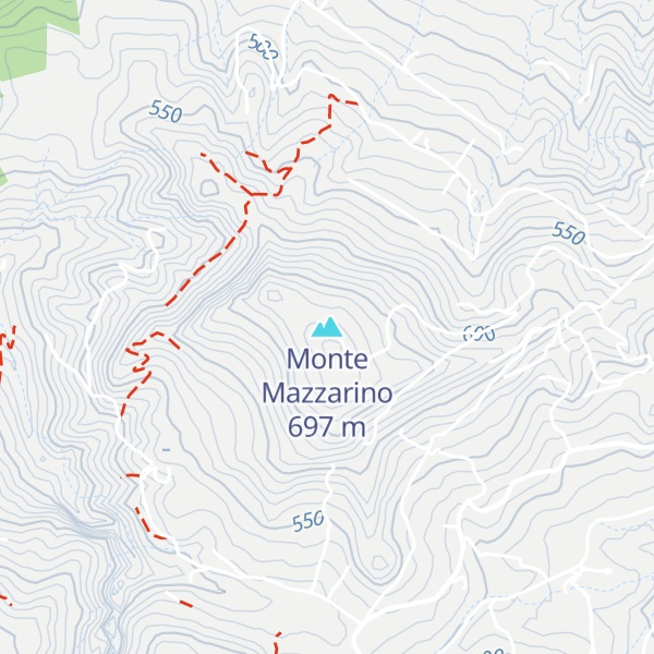 Map of Monte Mazzarino