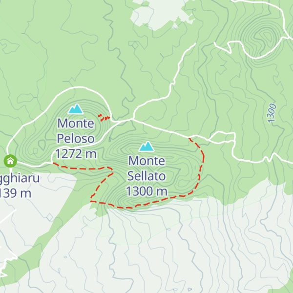 Map of Monte Sellato