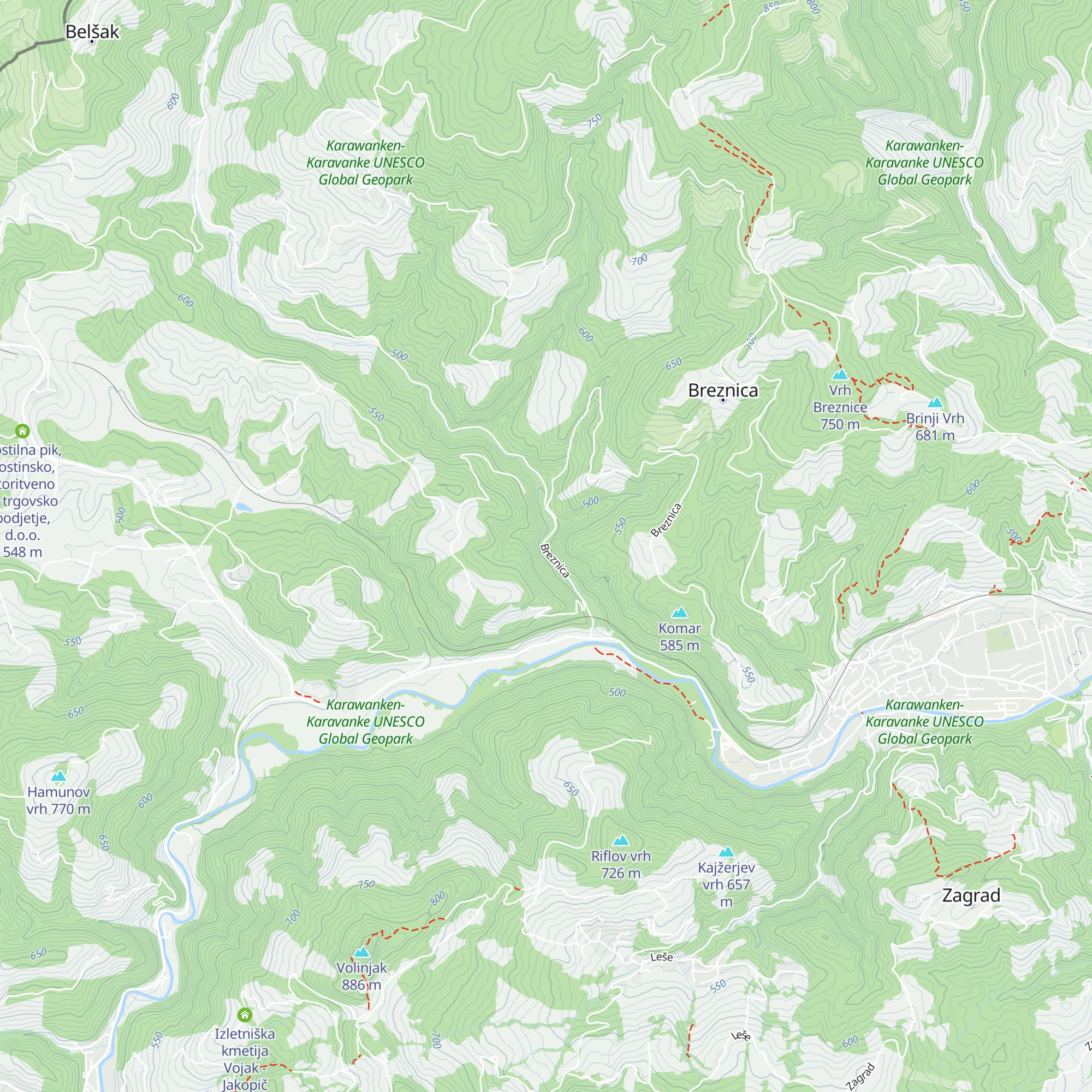 Gostilna Hober map