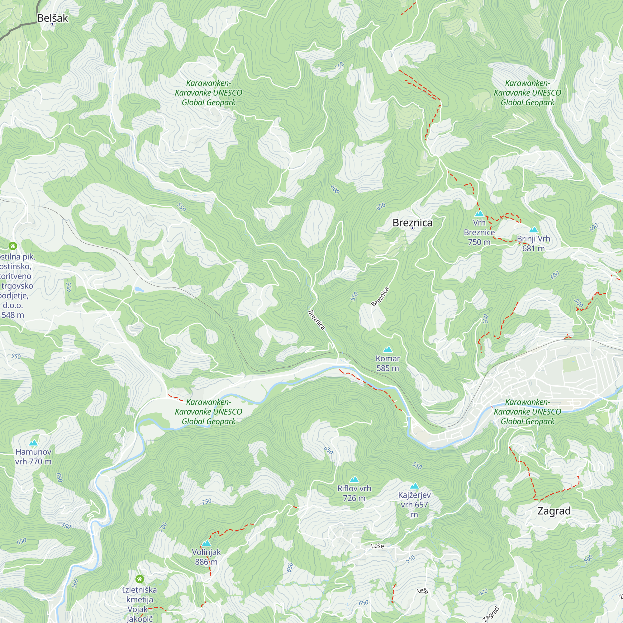Gostilna Hober map