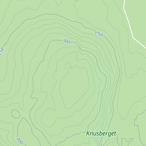 Map of Knusberget