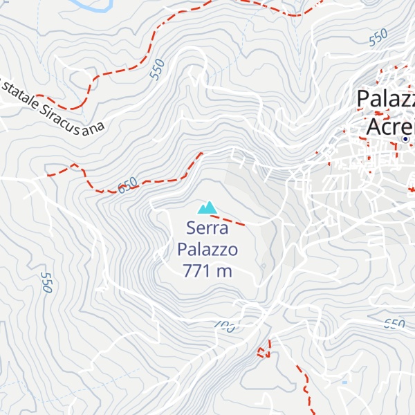 Map of Serra Palazzo
