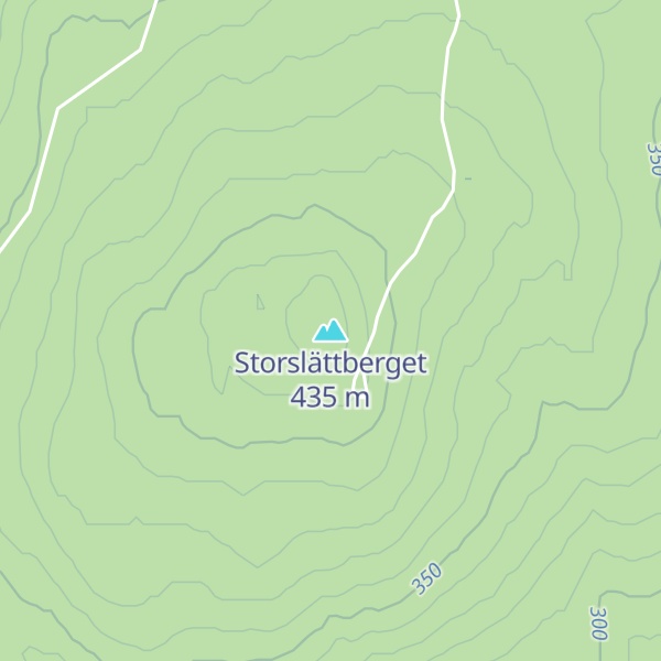 Map of Storslättberget