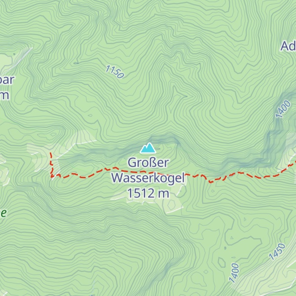 Map of Großer Wasserkogel