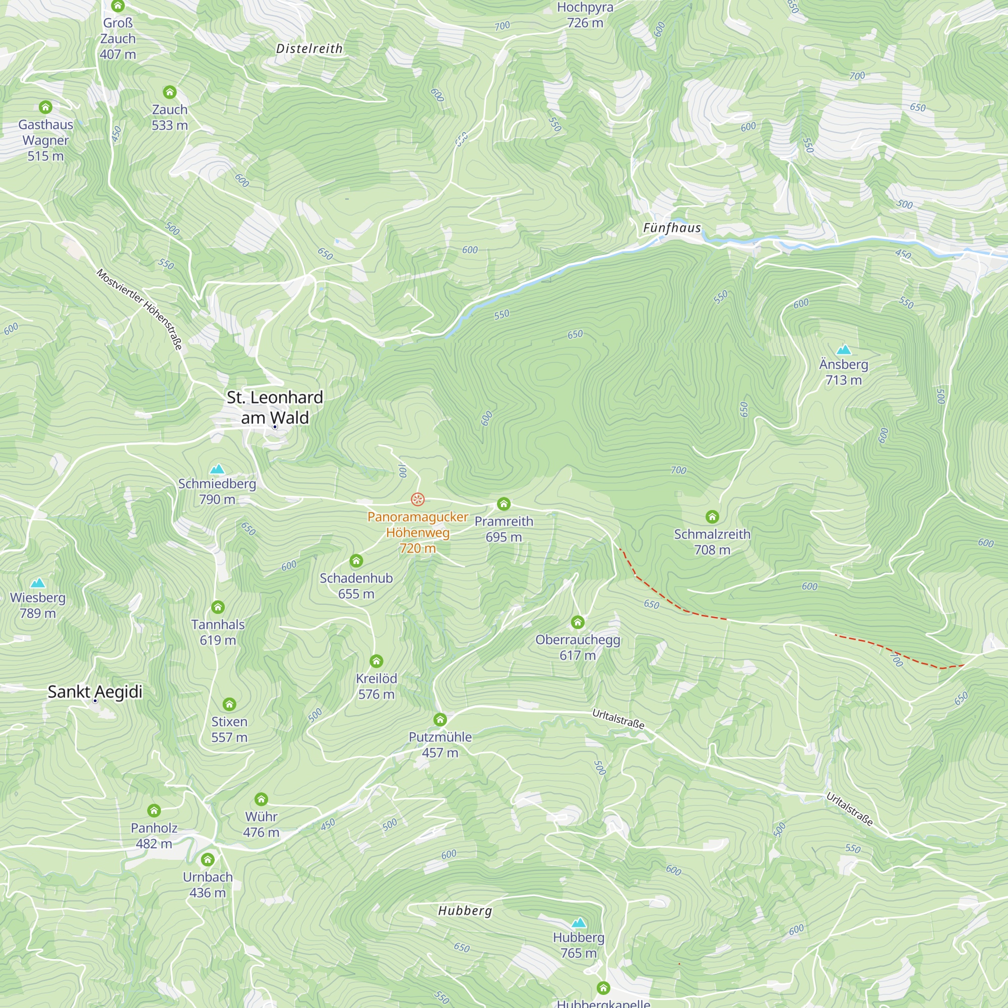 Pramreith map