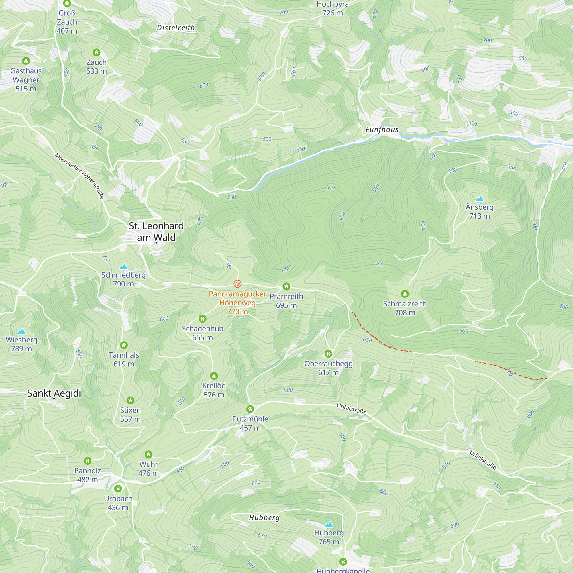 Pramreith map
