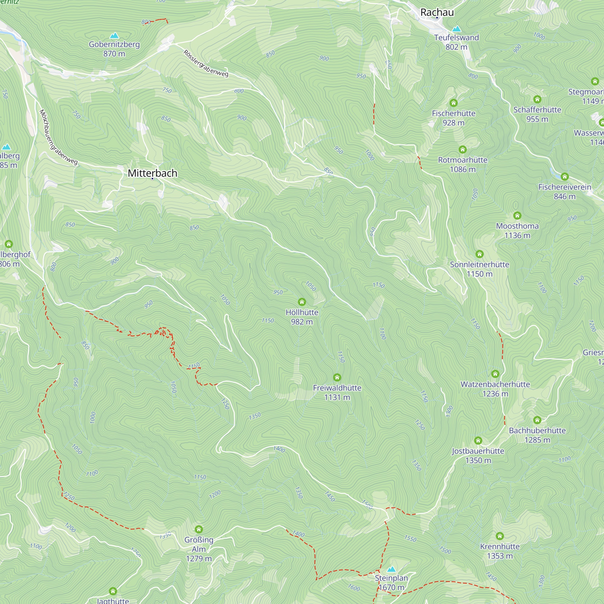 Höllhütte map