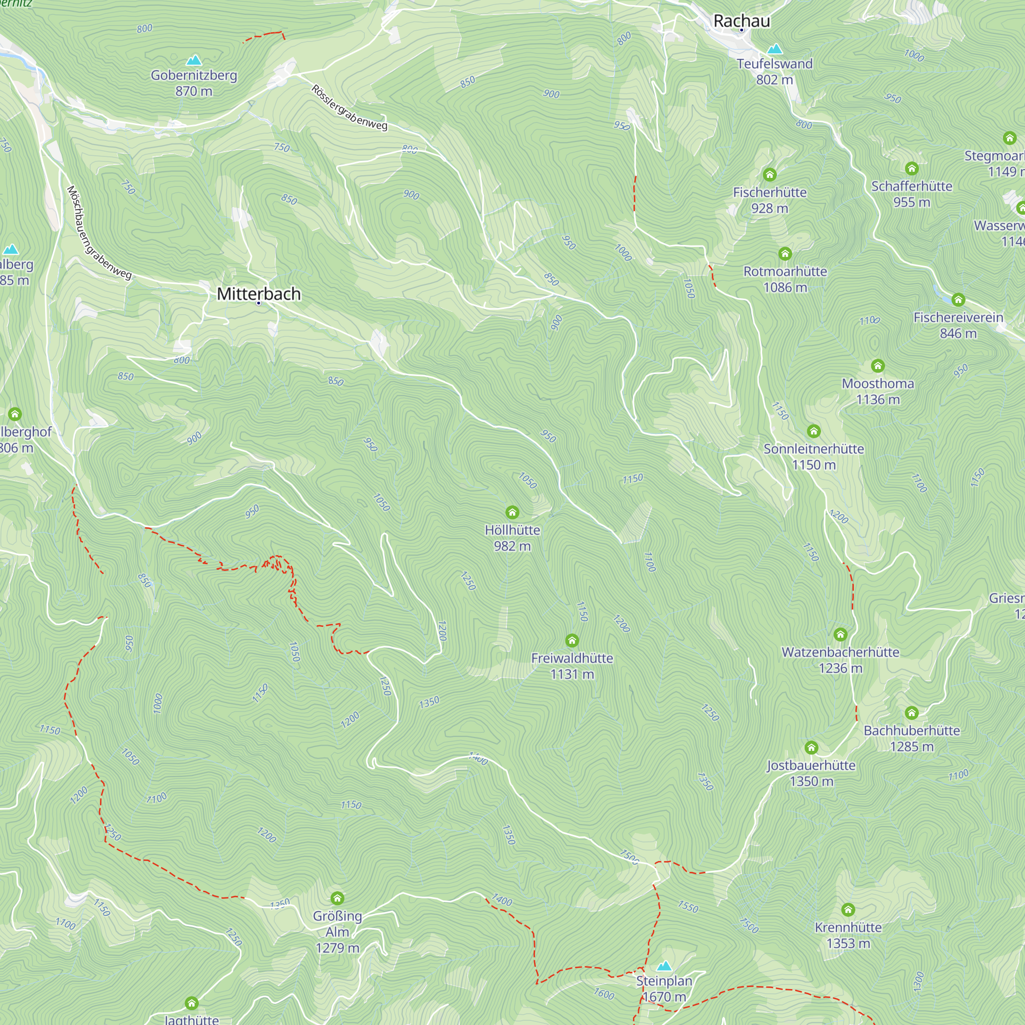 Höllhütte map