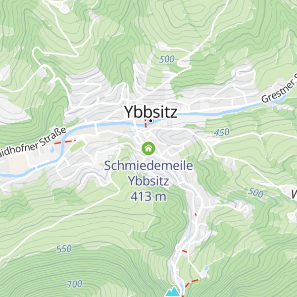 Map of Schmiedemeile Ybbsitz