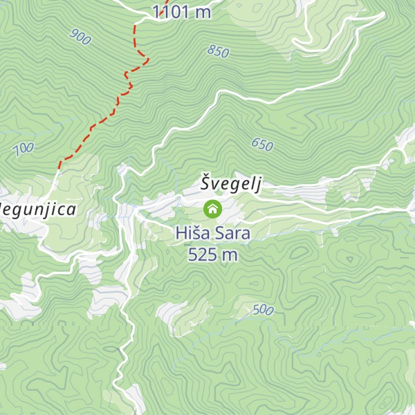 Map of Koča na jasi