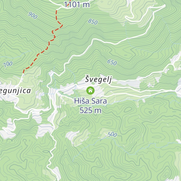 Map of Hiša Sara