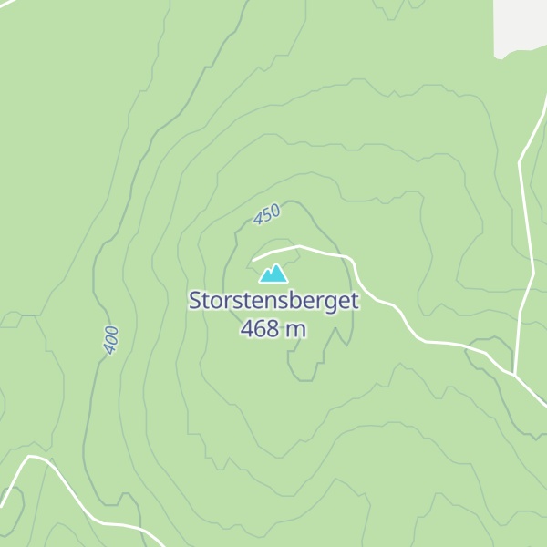 Map of Storstensberget