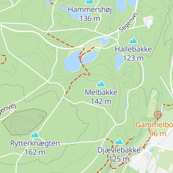 Map of Sofiehøj