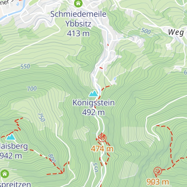 Map of Königsstein