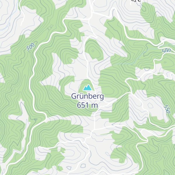 Map of Grünberg