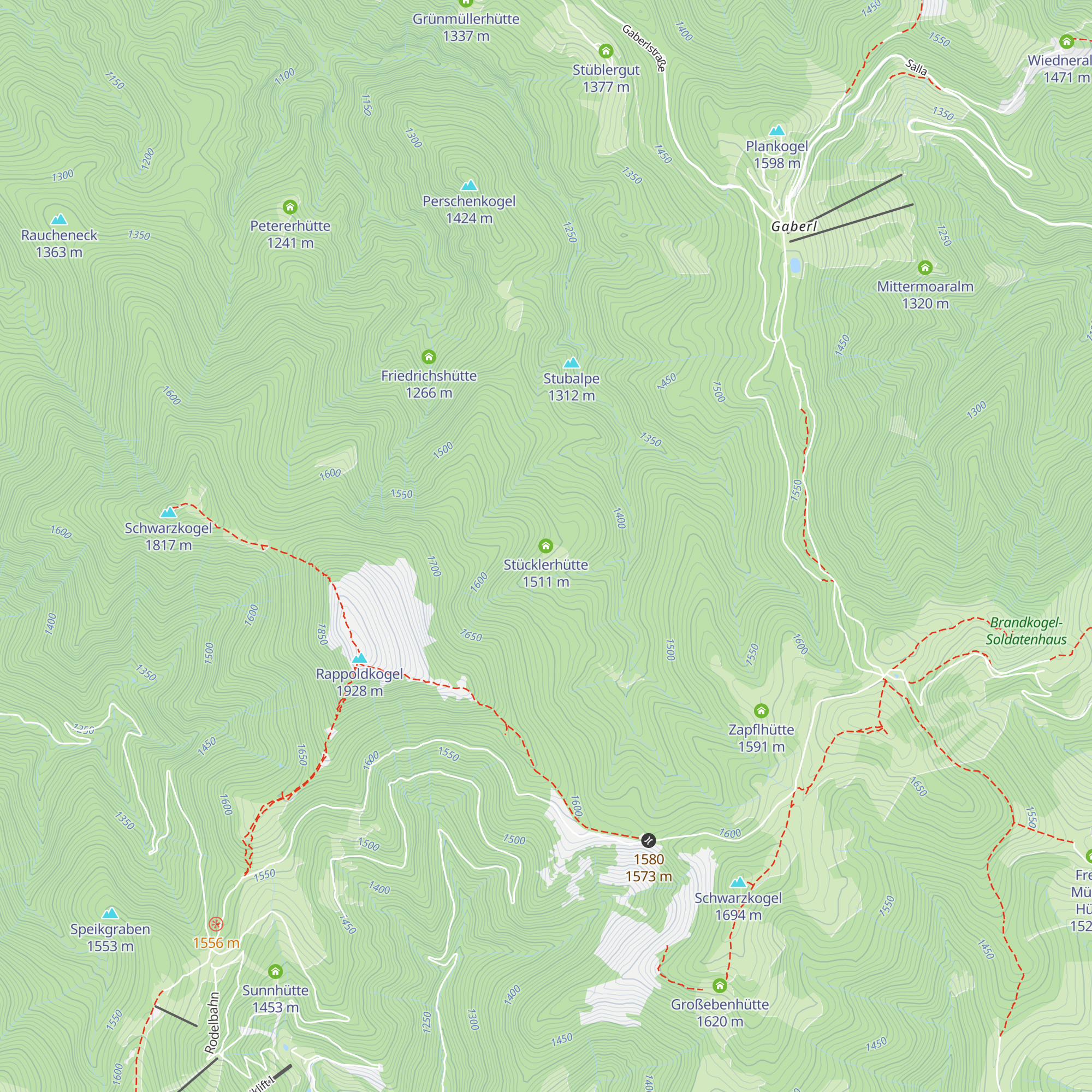 Stücklerhütte map