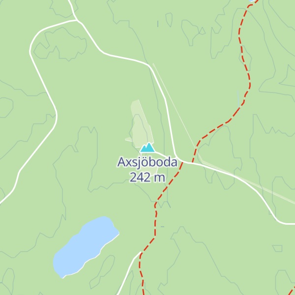 Map of Axsjöboda