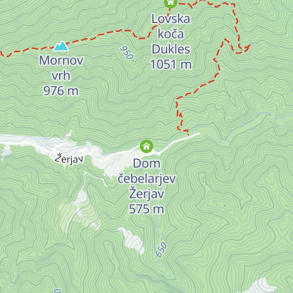 Map of Dom čebelarjev Žerjav