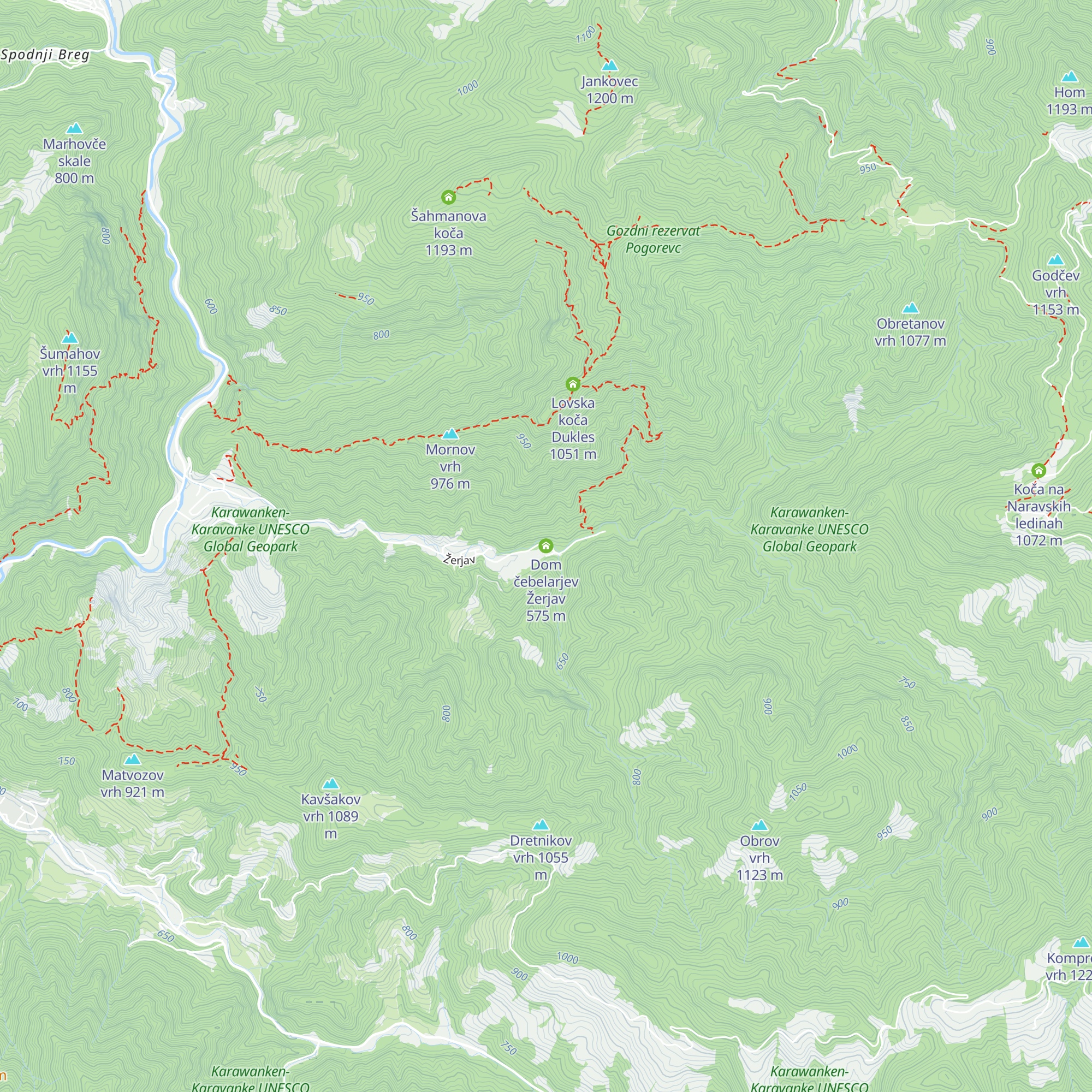 Dom čebelarjev Žerjav map