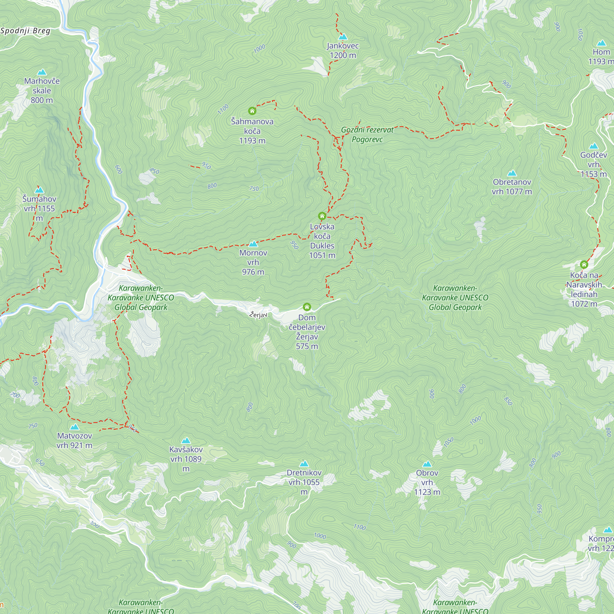 Dom čebelarjev Žerjav map
