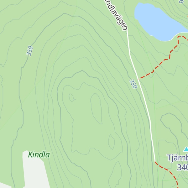 Map of Kindlahöjden