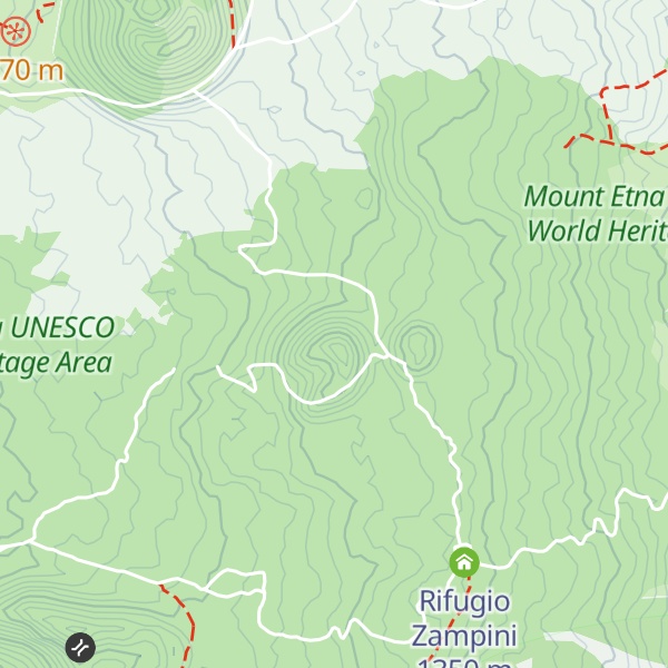 Map of Monte Tre Frati