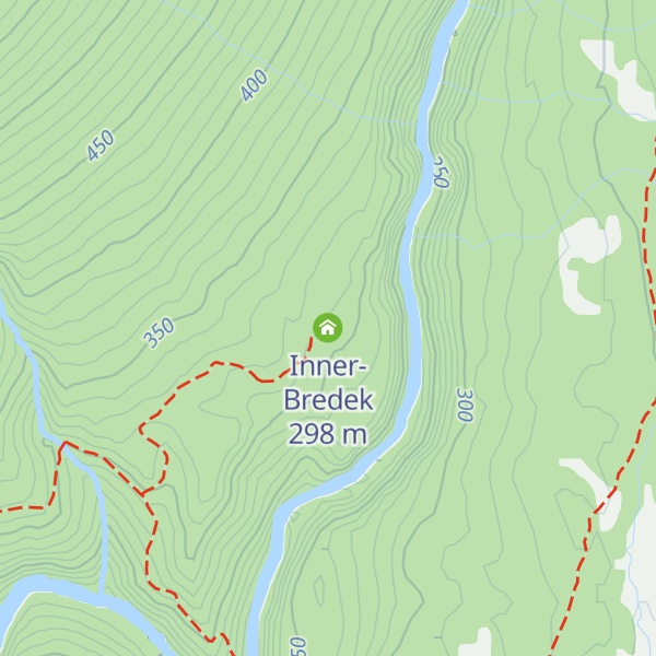 Map of Inner-Bredek