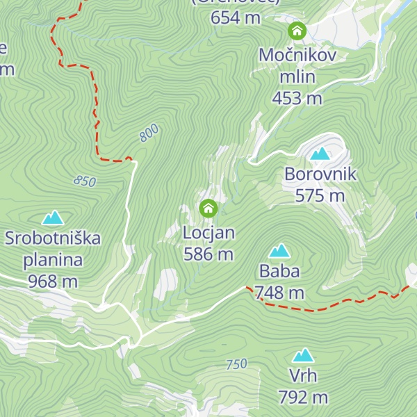 Map of Locjan