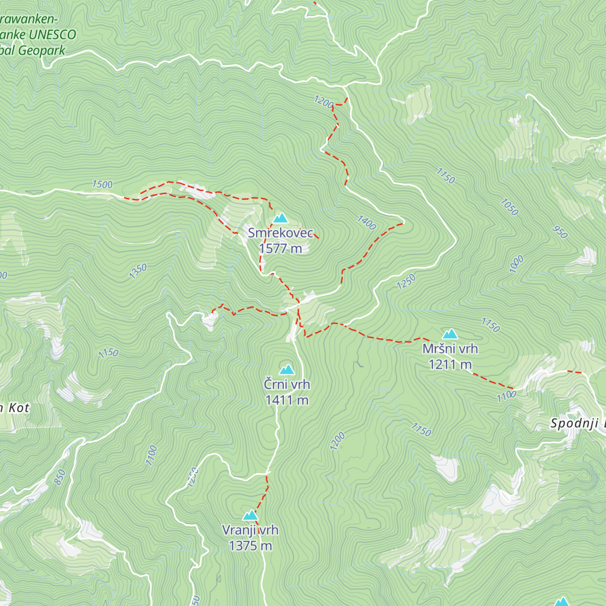 Dom na Smrekovcu map
