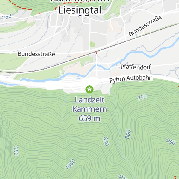 Map of Landzeit Kammern