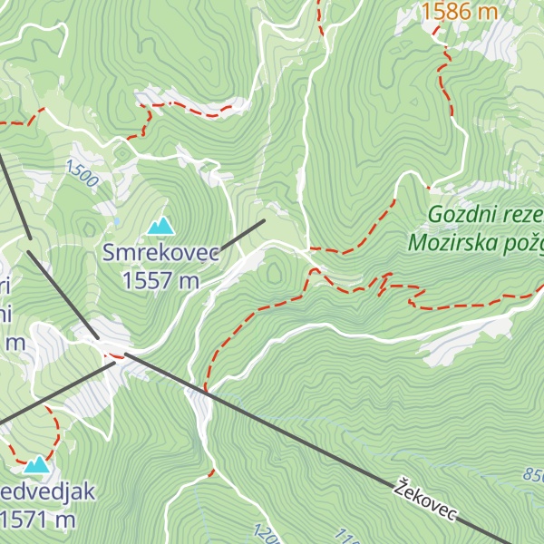 Map of Okence