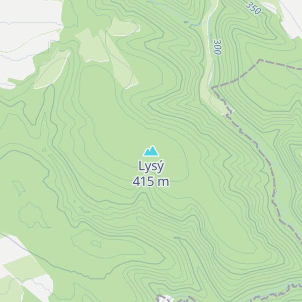 Map of Lysý
