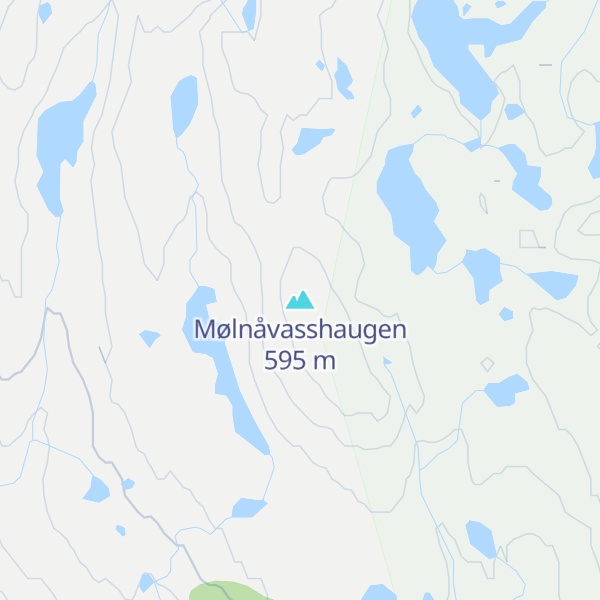 Map of Mølnåvasshaugen