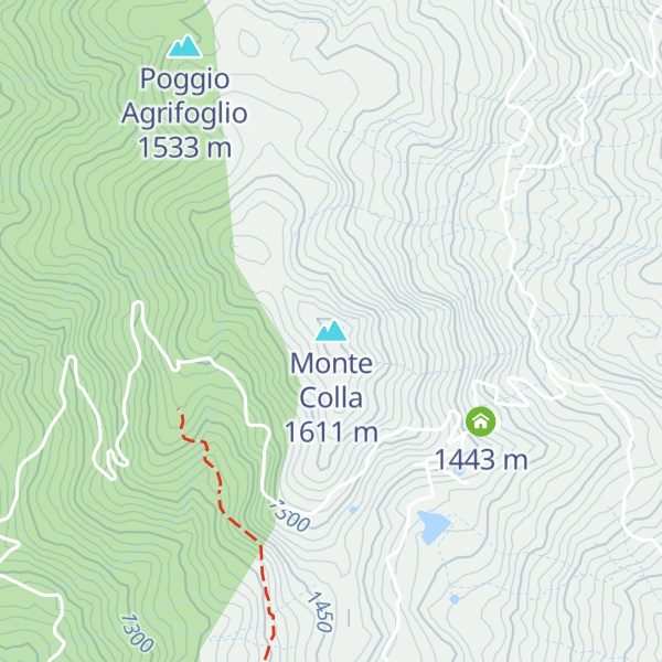 Map of Monte Colla