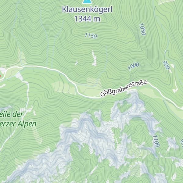 Map of Löscherhube