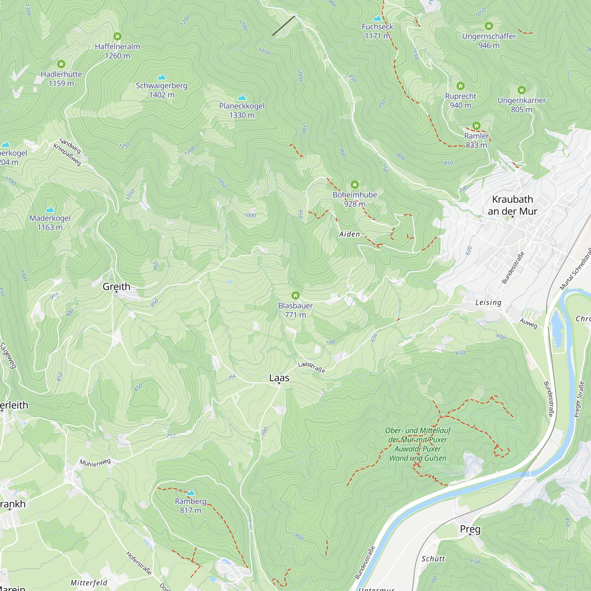 Blasbauer map