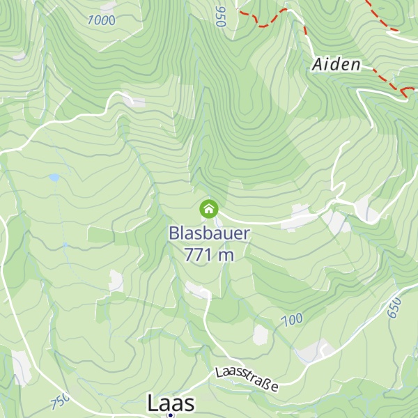 Map of Blasbauer