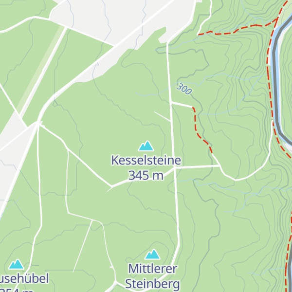 Map of Kesselsteine