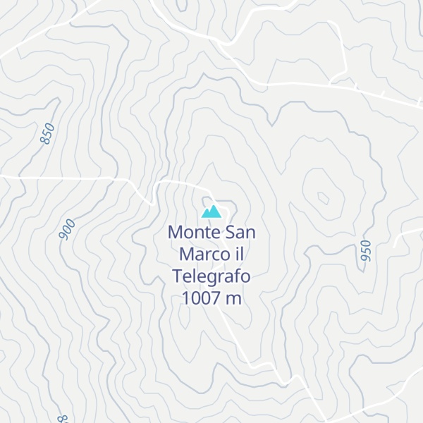 Map of Monte San Marco il Telegrafo
