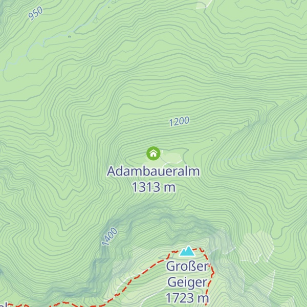 Map of Adambaueralm