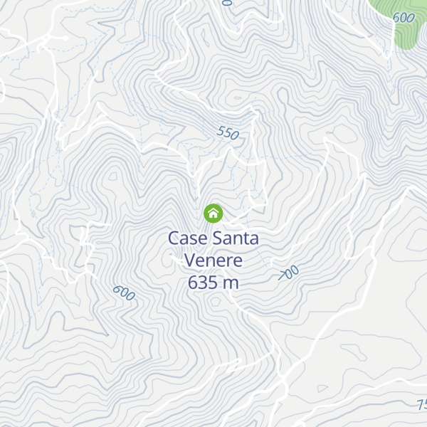 Map of Case Santa Venere
