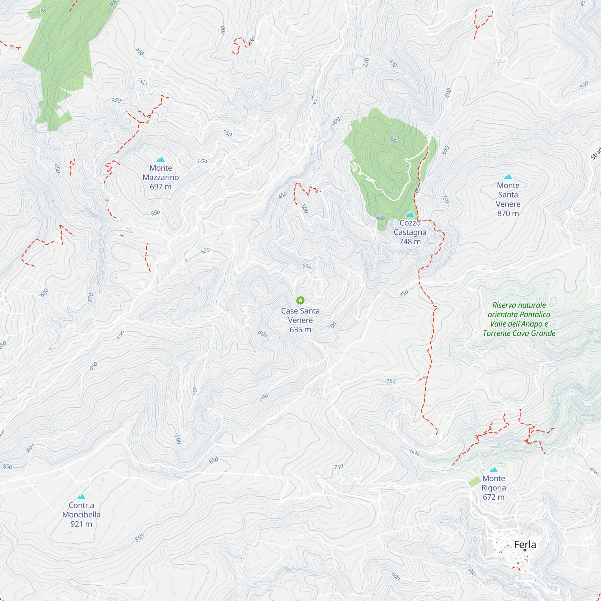 Case Santa Venere map