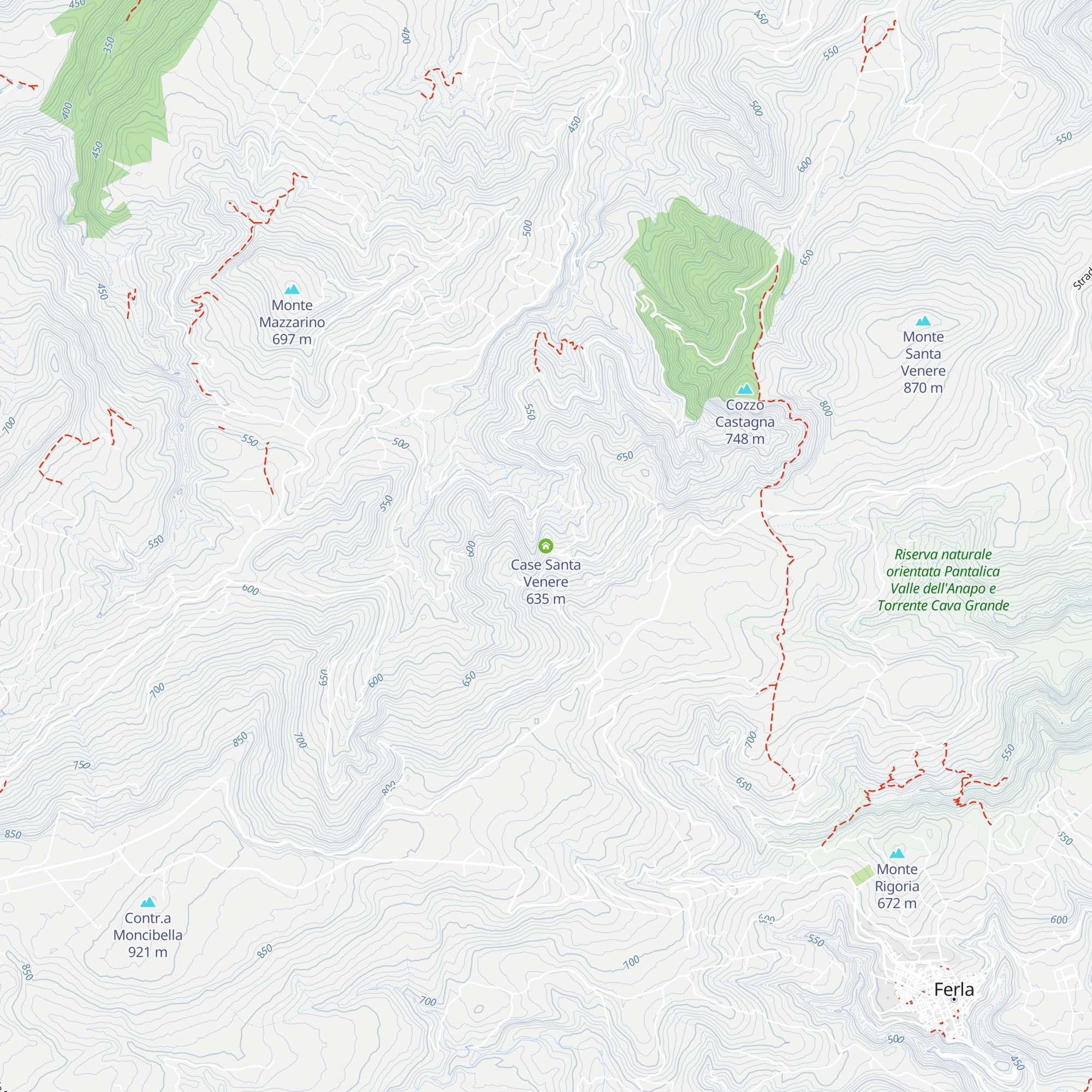 Case Santa Venere map