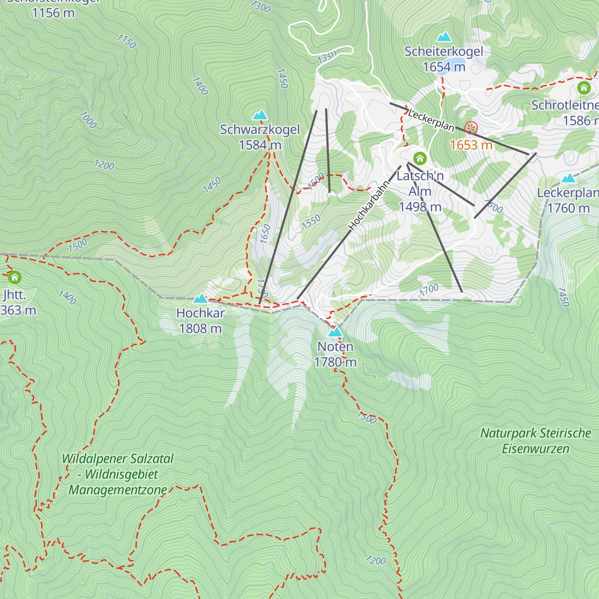 Geischlägerhaus map